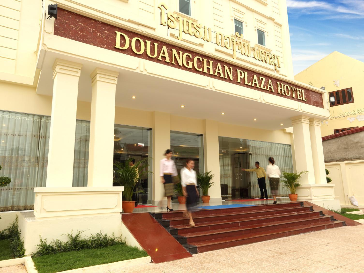Douangchan Plaza Hotel Vientiane Exteriör bild