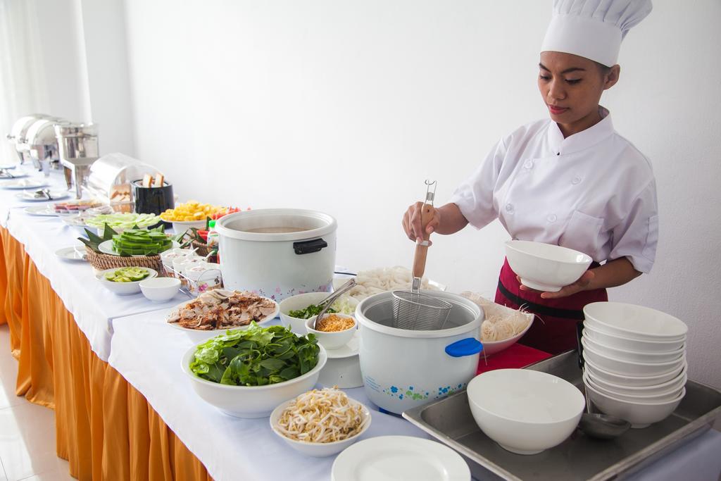 Douangchan Plaza Hotel Vientiane Exteriör bild