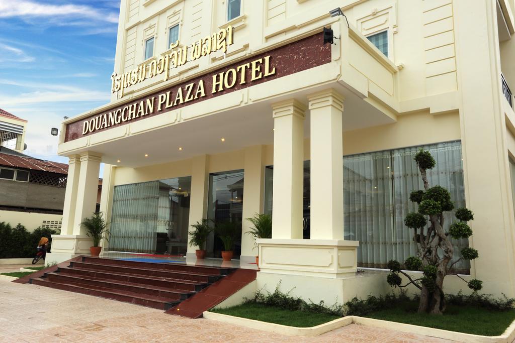 Douangchan Plaza Hotel Vientiane Exteriör bild