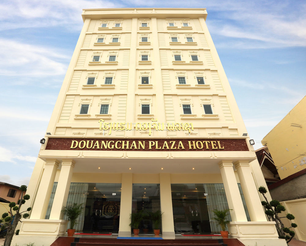 Douangchan Plaza Hotel Vientiane Exteriör bild